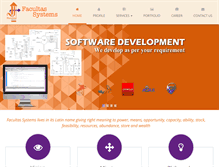 Tablet Screenshot of facultassystems.com